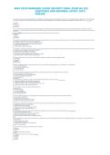 WGU C838 Managing Cloud Security Final Exam OA Questions&comma; Answers and Rationales 2027&NewLine;