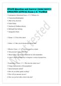 CPACE Question and Answer &lbrack;2026&sol;2027&rsqb; &vert;&NewLine;UPDATED ACTUAL Exam &vert; A&plus; Verified