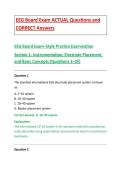 EEG Board Exam ACTUAL Questions and CORRECT Answers