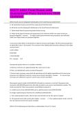 ACCT 4421 Final Exam with Guaranteed Pass Solutions 2026 Updated&period;