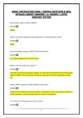 OMVIC CERTIFICATION BUNDLE&vert; VERIFIED QUESTIONS & WELL DETAILED CORRECT ANSWERS &vert; A  GRADED &vert; LATEST 2026&sol;2027 EDITION