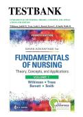 COMPLETE TEST BANK&colon; Fundamentals of Nursing - Vol 1&colon; Theory&comma; Concepts&comma; and Applications 4th Edition by Ph&period;D&period; Wilkinson&comma; Judith M&period;Latest Update&period;