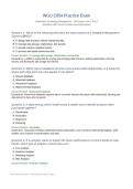 WGU C954 Information Technology Management OA Practice Exam Questions&comma; Answers and Rationales 2027&NewLine;