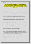 WGU D311 Microbiology OA Final Exam Questions&comma; Answers and Rationales 2027