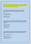 WGU D659 Assessing and Monitoring Student Learning OA Final Exam Questions&comma; Answers and Rationales 2027&NewLine;&NewLine;
