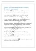 RESNA ATP Exam questions and answers&NewLine;Graded A&plus; latest update&NewLine;Numeric Code - AAC coding technique in which a number stands for a&NewLine;word&comma; phrase&comma; or sentence&period; Communicate quickly with fewer keystrokes&NewLine;Abbreviation Expansion - AAC device automatically expa