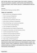 MPTC MOTOR VEHICLE LAW ULTIMATE EXAM STUDY GUIDE &vert; TESTBANK &vert;&NewLine;PRACTICE QUESTIONS & ANSWERS &vert; CERTIFICATION EXAM PREPARATION &vert;&NewLine;ADVANCED REVIEW &vert; LATEST UPDATE 2026&sol;2027 &vert; COMPREHENSIVE PRACTICE&NewLine;EXAM