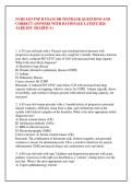 NURS 5433 FNP II EXAM 300 TESTBANK QUESTIONS AND &NewLine;CORRECT ANSWERS WITH RATIONALE LATEST 2026 &NewLine;ALREADY GRADED A&plus; 