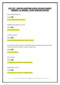 CPO TEST &vert; VERIFIED QUESTIONS & WELL DETAILED CORRECT ANSWERS &vert; A&plus; GRADED &vert; LATEST 2026&sol;2027 EDITION