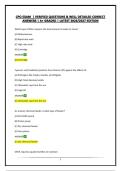 CPO EXAM  &vert; VERIFIED QUESTIONS & WELL DETAILED CORRECT ANSWERS &vert; A&plus; GRADED &vert; LATEST 2026&sol;2027 EDITION