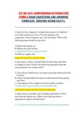 ATI RN VATI Comprehensive Predictor Form A &ndash; Registered Nursing Comprehensive Predictor Form A &ndash; Complete Practice Questions with Verified Answers