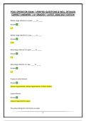 POOL OPERATOR EXAM &vert; VERIFIED QUESTIONS & WELL DETAILED CORRECT ANSWERS &vert; A&plus; GRADED &vert; LATEST 2026&sol;2027 EDITION