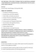 NSG 3000 EXAM 1 STUDY GUIDE &vert; TESTBANK &vert; PRACTICE QUESTIONS & ANSWERS&NewLine;&vert; EXAM PREPARATION &vert; ADVANCED REVIEW &vert; COMPREHENSIVE PRACTICE EXAM &vert;&NewLine;LATEST UPDATE 2026&sol;2027