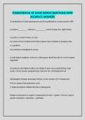 FUNDAMENTAL OF GAME DESIGN QUESTIONS WITH ACCURATE ANSWERS