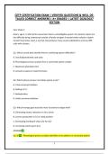 CETP CERTIFICATION EXAM &vert; VERIFIED QUESTIONS & WELL DETAILED CORRECT ANSWERS &vert; A&plus; GRADED &vert; LATEST 2026&sol;2027 EDITION