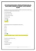CETP CERTIFICATION REVIEW&vert; VERIFIED QUESTIONS & WELL DETAILED CORRECT ANSWERS &vert; A&plus; GRADED &vert; LATEST 2026&sol;2027 EDITION