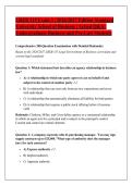 LREB 315 Exam 3 &vert; 2026&sol;2027 Edition Standard &NewLine;University School of Business &vert; Actual Q&A &vert; &NewLine;Undergraduate Business and Pre-Law Students &NewLine;
