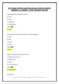 CETP EXAM&vert; VERIFIED QUESTIONS & WELL DETAILED CORRECT ANSWERS &vert; A&plus; GRADED &vert; LATEST 2026&sol;2027 EDITION