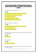 FHWA NHI 130101 EXAM &vert; VERIFIED QUESTIONS & WELL DETAILED CORRECT ANSWERS &vert; A&plus; GRADED &vert; LATEST 2026&sol;2027 EDITION