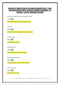 NHI SAFETY INSPECTION OF IN-SERVICE BRIDGES PREP &vert; VERIFIED QUESTIONS & WELL DETAILED CORRECT ANSWERS &vert; A&plus; GRADED &vert; LATEST 2026&sol;2027 EDITION