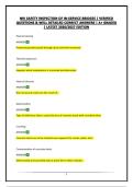 NHI SAFETY INSPECTION OF IN-SERVICE BRIDGES &vert; VERIFIED QUESTIONS & WELL DETAILED CORRECT ANSWERS &vert; A&plus; GRADED &vert; LATEST 2026&sol;2027 EDITION