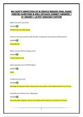 NHI SAFETY INSPECTION OF IN SERVICE BRIDGES EXAM PACK&vert; VERIFIED QUESTIONS & WELL DETAILED CORRECT ANSWERS &vert; A&plus; GRADED &vert; LATEST 2026&sol;2027 EDITION
