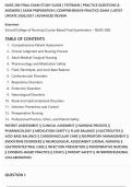 NURS 280 FINAL EXAM STUDY GUIDE &vert; TESTBANK &vert; PRACTICE QUESTIONS &&NewLine;ANSWERS &vert; EXAM PREPARATION &vert; COMPREHENSIVE PRACTICE EXAM &vert; LATEST&NewLine;UPDATE 2026&sol;2027 &vert; ADVANCED REVIEW