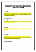 SPRINKLER FITTING LEVEL 1 LICENSE TEST &vert; VERIFIED QUESTIONS & WELL DETAILED CORRECT ANSWERS &vert; A&plus; GRADED &vert; LATEST 2026&sol;2027 EDITION
