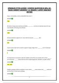 SPRINKLER FITTER LICENSE &vert; VERIFIED QUESTIONS & WELL DETAILED CORRECT ANSWERS &vert; A&plus; GRADED &vert; LATEST 2026&sol;2027 EDITION