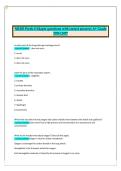 NR 283 Week 6 eDAPT Questions with Correct Answers A&plus; Grade 2026&sol;2027 &vert; Complete Week 6 Pathophysiology Study Guide