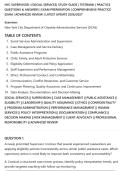 NYC SUPERVISOR I &lpar;SOCIAL SERVICES&rpar; STUDY GUIDE &vert; TESTBANK &vert; PRACTICE&NewLine;QUESTIONS & ANSWERS &vert; EXAM PREPARATION &vert; COMPREHENSIVE PRACTICE&NewLine;EXAM &vert; ADVANCED REVIEW &vert; LATEST UPDATE 2026&sol;2027