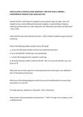 NURS 653 EXAM 3 MULTIPLE CHOICE QUESTIONS &vert; PRACTICE MCQS & ANSWERS &vert; COMPREHENSIVE NURSING STUDY GUIDE 2026&sol;2027