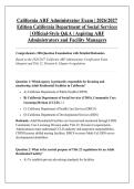 California ARF Administrator Exam &vert; 2026&sol;2027 &NewLine;Edition California Department of Social Services &NewLine;&vert; Official-Style Q&A &vert; Aspiring ARF &NewLine;Administrators and Facility Managers