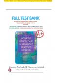 TEST BANK FOR Women's Health Care in Advanced Practice Nursing&comma; Second Edition 2nd Edition&comma; Kindle Edition by Ivy M&period; Alexander&period;ISNB&colon;978-0826190048 COMPLETE GUIDE ALL CHAPTERS COVERED 100&percnt; VERIFIED A&plus; GRADE ASSURED &excl;&excl;&excl;&excl;&excl; NEW LATEST UPDATE &excl;&excl;&excl;&excl;&excl;