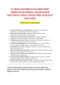 NENA ENP &lpar;EMERGENCY NUMBER PROFESSIONAL&rpar; &NewLine;EXAMINATION COMPLETE QUESTIONS AND &NewLine;DETAILED SOLUTIONS LATEST UPDATE THIS YEAR &NewLine;JUST RELEASED