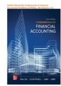 Solution Manual For Fundamentals of Financial Accounting 7th Edition Phillips &vert; ISBN-13 978-1260771381 &vert; Chapter 1-13 &vert;All Chapters 