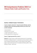 RN Comprehensive Predictor 2026 Exit&NewLine;Ultimate Study Guide and Practice Test&period;