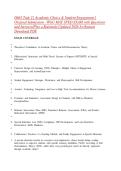 D665 Task 2 &vert; Academic Choice & Student Engagement &vert; Original Submission - WGU MAT SPED EXAM with Questions and Answers&sol;Plus a Rationale Updated 2026 A&plus;&sol;Instant Download PDF 