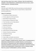 NURS 280 FINAL EXAM STUDY GUIDE &vert; TESTBANK &vert; PRACTICE QUESTIONS &&NewLine;ANSWERS &vert; EXAM PREPARATION &vert; COMPREHENSIVE PRACTICE EXAM &vert; LATEST&NewLine;UPDATE 2026&sol;2027 &vert; ADVANCED REVIEW