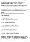 NYC SUPERVISOR I &lpar;SOCIAL SERVICES&rpar; STUDY GUIDE &vert; TESTBANK &vert; PRACTICE&NewLine;QUESTIONS & ANSWERS &vert; EXAM PREPARATION &vert; ADVANCED REVIEW &vert;&NewLine;COMPREHENSIVE PRACTICE EXAM &vert; LATEST UPDATE 2026&sol;2027