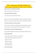 WGU-C909&colon; Reading Rockets Writing Post-&NewLine;Test Questions with Correct Answers