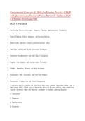 Fundamental Concepts & Skills for Nursing Practice EXAM with Questions and Answers&sol;Plus a Rationale Updated 2026 A&plus;&sol;Instant Download PDF 