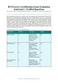 RVTI Level 1 Certification Exam Evaluation &ndash; Recreational Vehicle Technical Institute &lpar;RVTI&rpar; &ndash; 2026&sol;2027 Academic Year &ndash; Verified Questions and Answers for RV Service Technicians