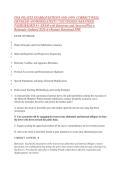 ISSA PILATES EXAM&vert;QUESTIONS AND 100&percnt; CORRECT WELL &NewLine;DETAILED ANSWERS&vert;LATEST&excl;&excl;&excl;&excl;2025&sol;2026&vert;GUARANTEED &NewLine;PASS&vert;GRADED A&plus; EXAM with Questions and Answers&sol;Plus a &NewLine;Rationale Updated 2026 A&plus;&sol;Instant Download PDF &NewLine;