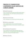 PRINCIPLES OF COMMUNICATIONS&NewLine;COMPREHENSIVE SOLVED QUESTIONS AND&NewLine;COMPLETE ANSWERS