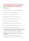 NURS110 Introduction to Professional Nursing Assessment 2 &NewLine;2026 - WCU EXAM with Questions and Answers&sol;Plus a &NewLine;Rationale Updated 2026 A&plus;&sol;Instant Download PDF &NewLine;
