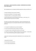 NUR 332 EXAM 4 &vert; PRACTICE QUESTIONS & ANSWERS &vert; COMPREHENSIVE NCLEX NURSING STUDY GUIDE 2026&sol;2027