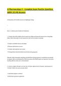 SI Pharmacology II &ndash; Complete Exam Practice Questions &BSN 315 HE Answers&NewLine;&NewLine;100 Questions with Verified Answers for Nightingale College&NewLine;&NewLine;---&NewLine;&NewLine;Exam 1&colon; Cardiovascular & Endocrine Medications&NewLine;&NewLine;1&period; A female client with multiple sclerosis reports less fa