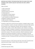 MISSOURI HVAC SERVICE TECHNICIAN EXAM PRACTICE EXAM STUDY GUIDE&NewLine;TESTBANK LATEST UPDATE 2026&sol;2027 QUESTIONS AND 100&percnt; CORRECT&NewLine;ANSWERS