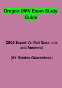 Oregon DMV Exam Study Guide PDF &vert; Practice Questions&comma; Test Bank & Driver License Written Test Prep